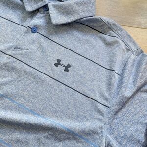 Under Armour Heatgear Men's Blue Polo Shirt